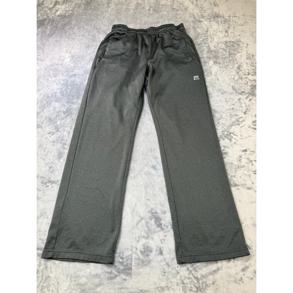 Avalanche Men's M Black Athletic Track Pants Polyester Drawstring